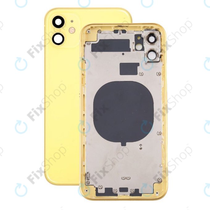 Apple iPhone 11 - Hátsó Ház (Yellow)