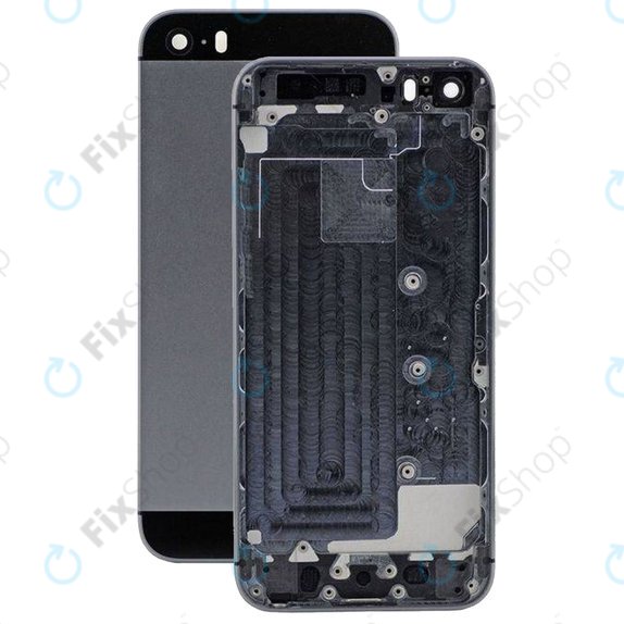 Apple iPhone 5S - Hátsó Ház (Space Gray)
