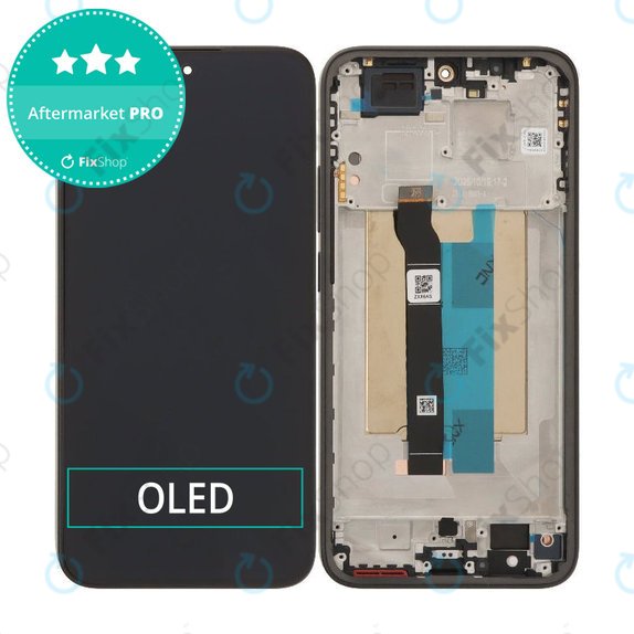 Kijelző OLED Xiaomi Redmi Note 15 Pro 5G, Érintőüveg kerettel