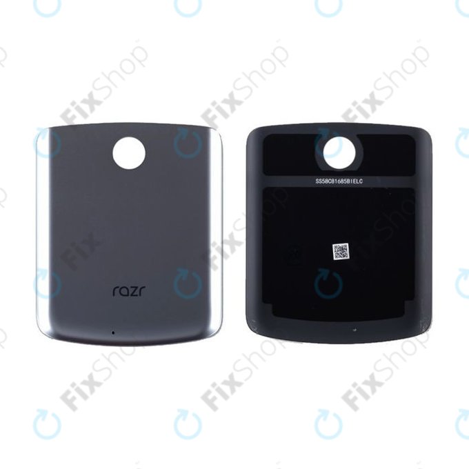 Motorola Razr 5G - Akkumulátor Fedőlap (Liquid Mercury) - SS58C81687 Genuine Service Pack