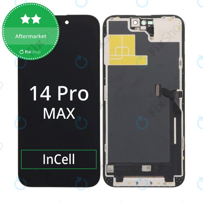 Apple iPhone 14 Pro Max - LCD Kijelző + Érintőüveg + Keret InCell HD+