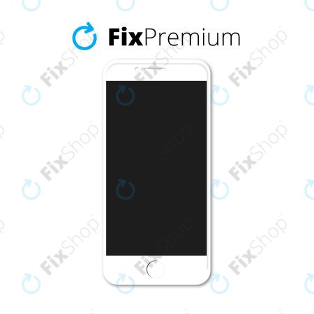 Apple iPhone 8 - LCD Kijelző + Érintőüveg + Keret (Fehér) - Genuine Service Pack 661-08934, 661-09081