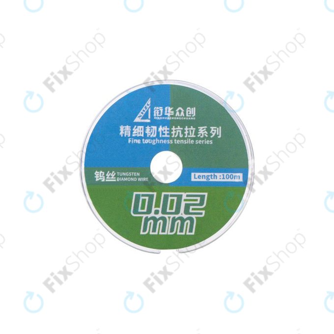 XHZC - LCD kijelző szétválasztó drót (0.02mm x 100m)