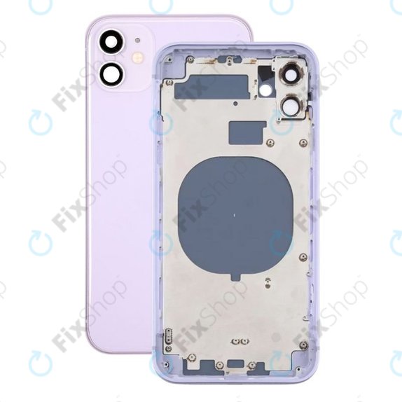 Apple iPhone 11 - Hátsó Ház (Purple)