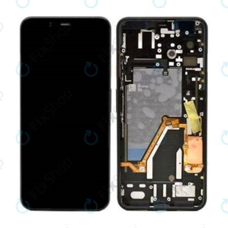 Google Pixel 4 XL  - LCD displej + Érintőüveg + Keret (Oh So Orange) - 20GC20W0014