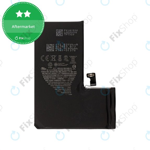 Akkumulátor iPhone 15 Pro, 3274mAh, A3011