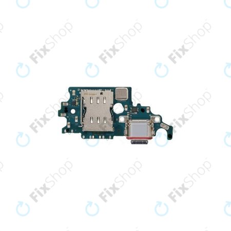 Samsung Galaxy S21 G991B - Töltő Csatlakozó + PCB Alaplap - GH96-14033A Genuine Service Pack