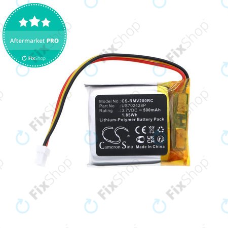 Akkumulátor Razer Viper Ultimate, Viper V2 Pro, 500mAh, Li-Pol, 3.7V, US702428P, HQ