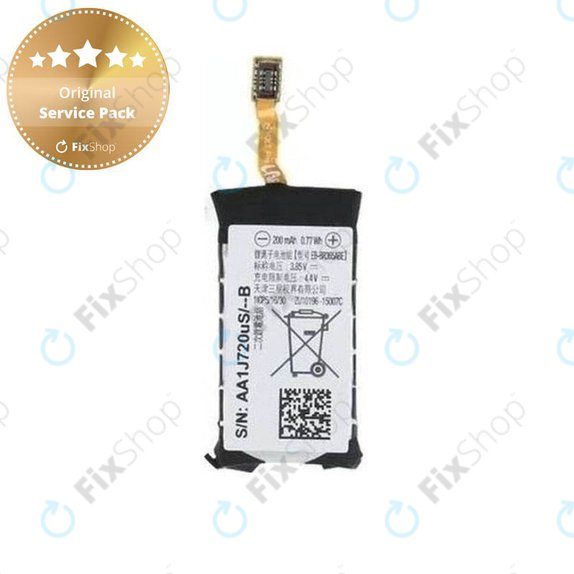 Samsung Gear Fit 2 Pro SM-R365 - Akkumulátor EB-BR365ABE 200mAh - GH43-04770A Genuine Service Pack