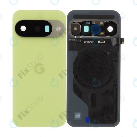 Akkumulátor fedél Google Pixel 10, Lemongrass, G949-01463-00, Genuine Service Pack