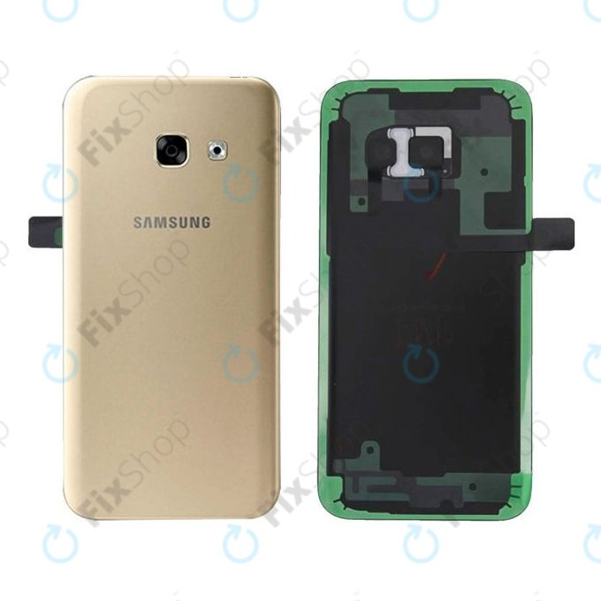 Samsung Galaxy A3 A310F (2016) - Akkumulátor Fedőlap (Gold) - GH82-11093A Genuine Service Pack