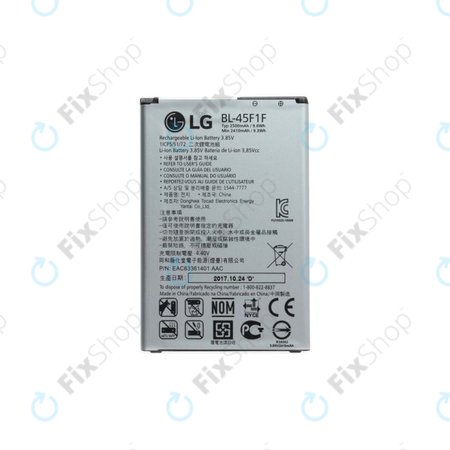 LG K8 M200N (2017) - Akkumulátor BL-45F 2500mAh - EAC63361401