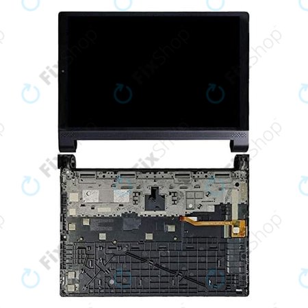 Lenovo Yoga TAB 3 Plus 10 LTE YT-X703 - LCD Kijelző + Érintőüveg + Keret - 5D68C06588