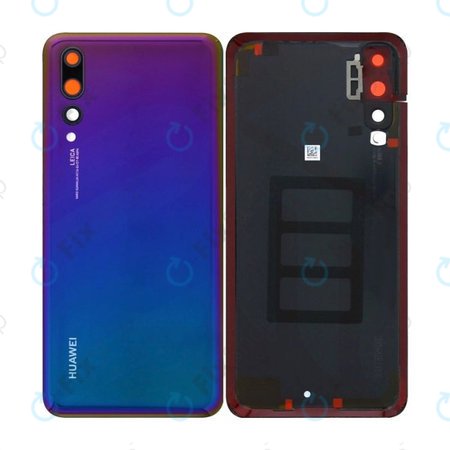 Huawei P20 Pro CLT-L29, CLT-L09 - Akkumulátor fedőlap (Twilight) - 02351WRX Genuine Service Pack