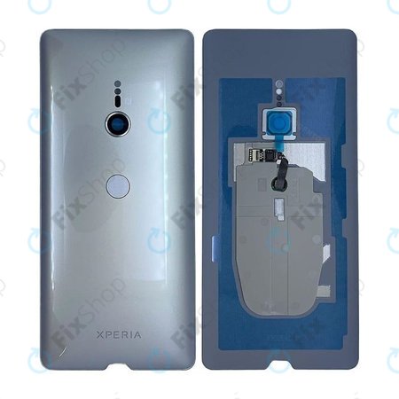 Sony Xperia XZ3 - Akkumulátor Fedőlap (Ezüst) - 1316-4764