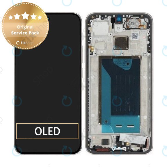 Kijelző Xiaomi 15T, Rose Gold, Érintőüveg kerettel, 5600030O12A00, Genuine Service Pack