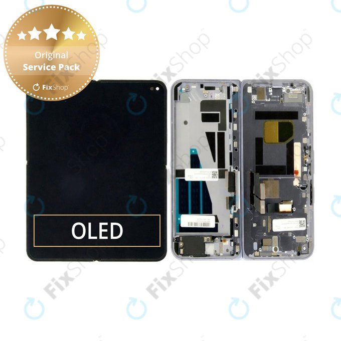Kijelző Google Pixel 10 Pro Fold, Inner, Moonstone, Érintőüveg keret nélkül, G949-01522-00, Genuine Service Pack