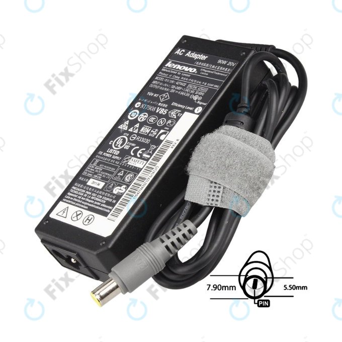 Töltő adapter, Lenovo, 77011015, 90W, 20V, Genuine Service Pack