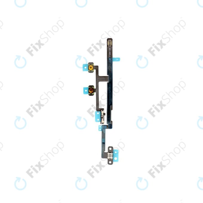 Apple iPad Mini 2, Mini 3 - Rugalmas kábel tápfeszültség + hangerőszabályzó gombok