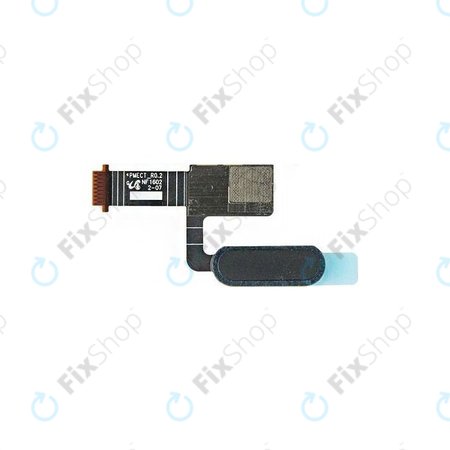 HTC 10 - Kezdőlap gomb + Ujjlenyomat-érzékelő (Fekete) - 54H20606-00M