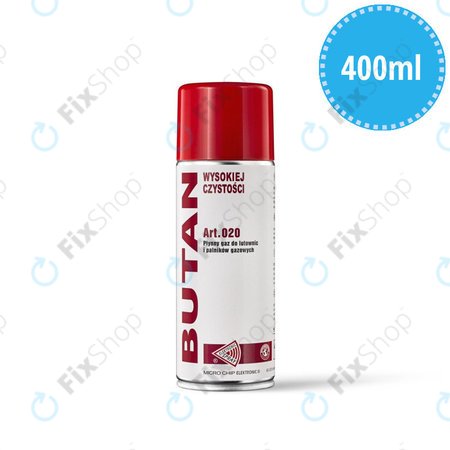 Nagy tisztaságú bután, 400 ml, spray