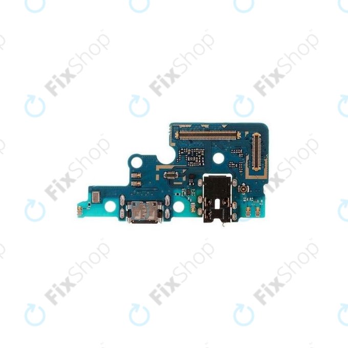 Samsung Galaxy A70 A705F - Töltő Csatlakozó + PCB Alaplap - GH96-12468A, GH96-12724A Genuine Service Pack