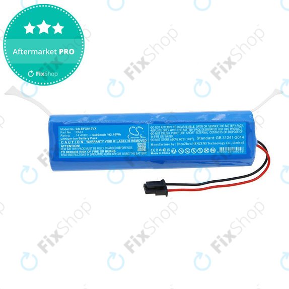Akkumulátor Eufy RoboVac X8 Hybrid, 6400mAh, Li-Ion, 14.4V, PA61, HQ