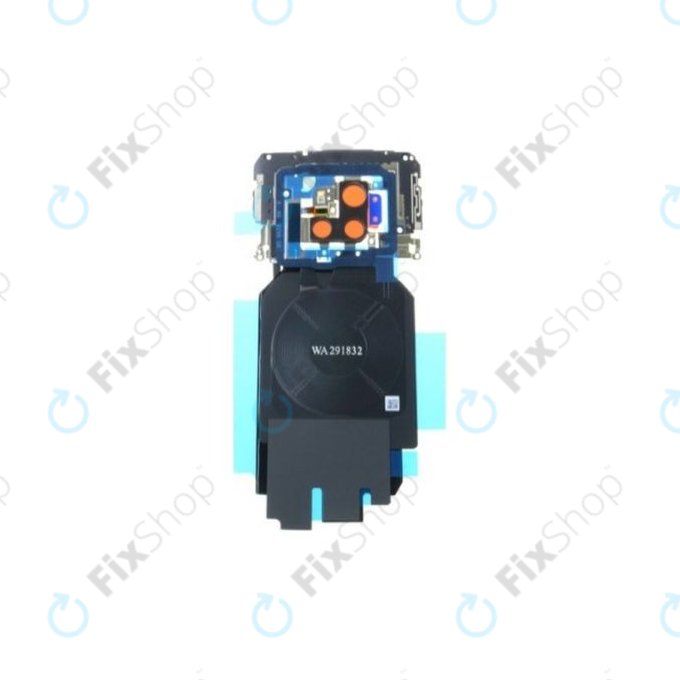 Huawei Mate 20 Pro - NFC Antennák + Benti Fedőlap + Keret Kamery + LED Blesk - 02352FPN Genuine Service Pack