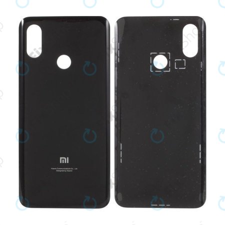 Xiaomi Mi 8 - Akkumulátor Fedőlap (Black)