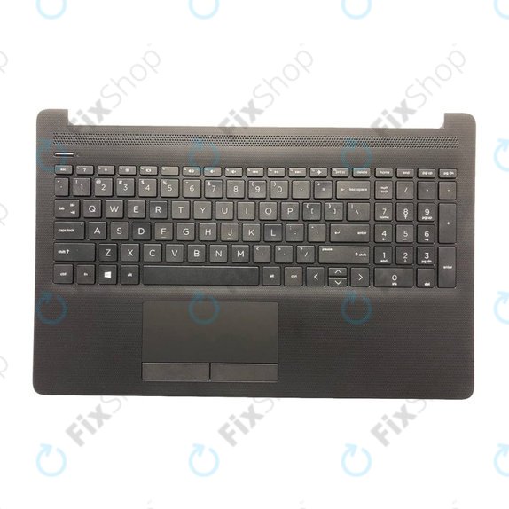 HP 15-db - C Burkolat (Kartámasz) + Billentyűzet (US) - 77034787 Genuine Service Pack