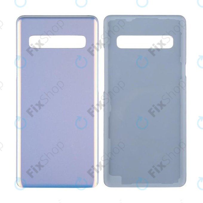 Samsung Galaxy S10 5G G977B - Akkumulátor Fedőlap (Crown Silver)
