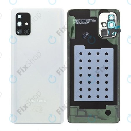 Samsung Galaxy A71 A715F - Akkumulátor Fedőlap (Prism Crush Silver) - GH82-22112B Genuine Service Pack