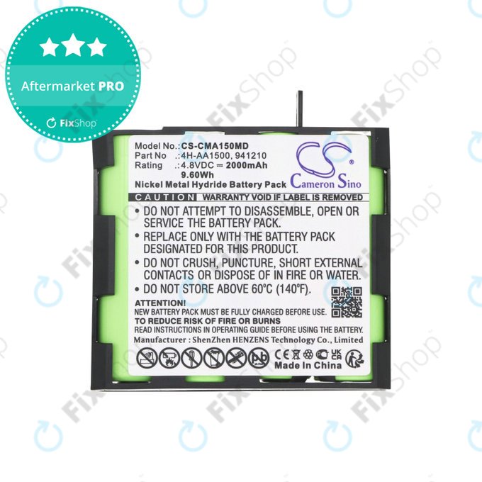 Akkumulátor Compex MI-Fitness, 2000mAh, Ni-MH, 4.8V, 941213, HQ