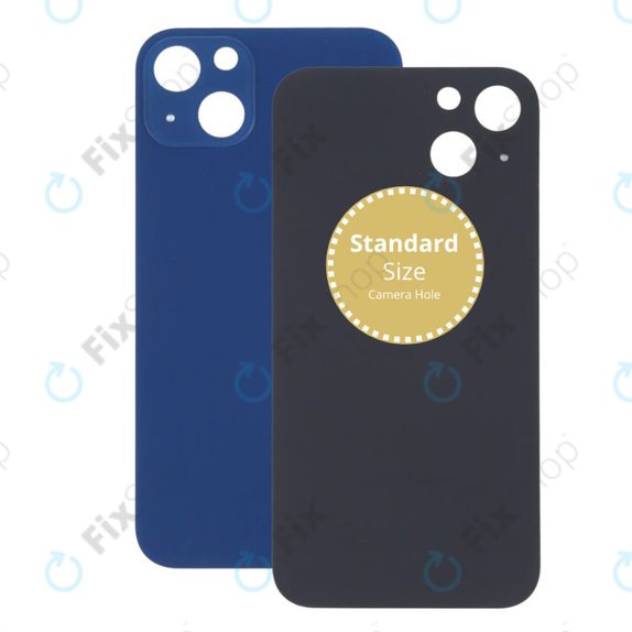 Apple iPhone 13 - Hátsó Ház Üveg (Blue)