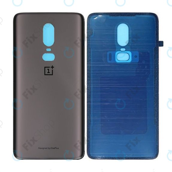 OnePlus 6 - Akkumulátor Fedőlap (Midnight Black)