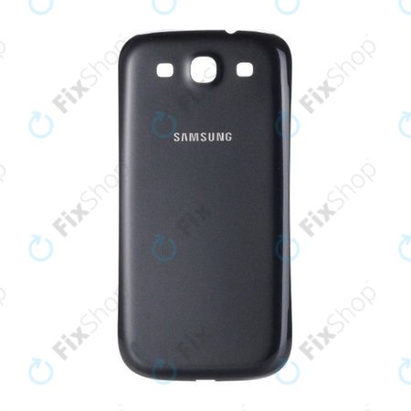 Samsung Galaxy S3 i9300 - Akkumulátor Fedőlap (Sapphire Black) - GH98-23340E Genuine Service Pack