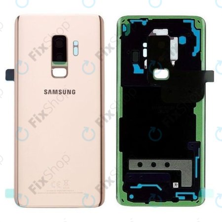 Samsung Galaxy S9 Plus G965F - Akkumulátor Fedőlap (Sunrise Gold) - GH82-15652E Genuine Service Pack