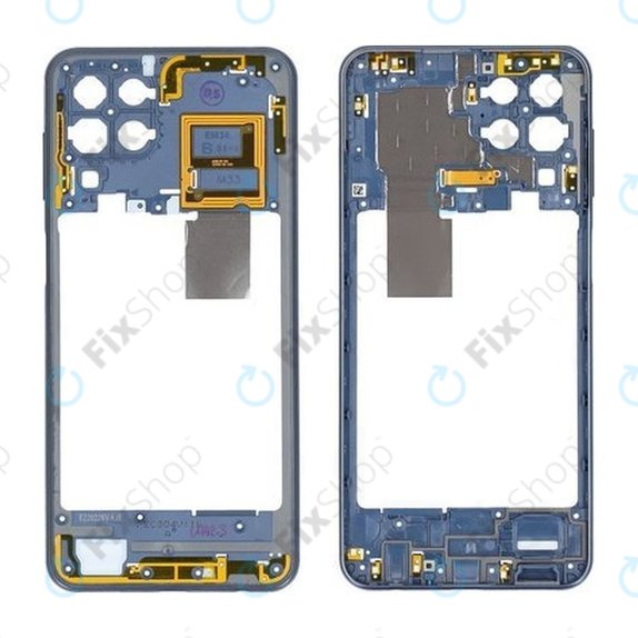 Samsung Galaxy M33 5G M336B - Középső Keret (Blue) - GH98-47410A Genuine Service Pack