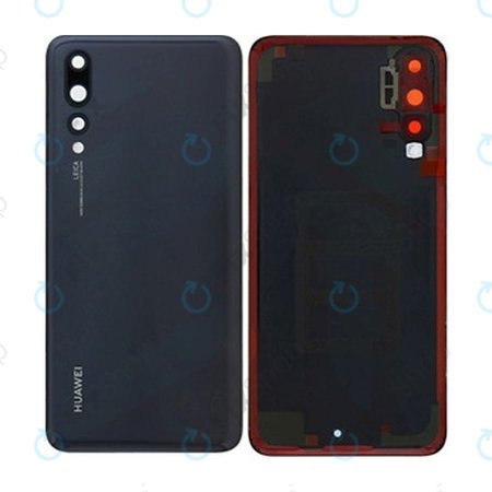 Huawei P20 Pro CLT-L29, CLT-L09 - Akkumulátor fedőlap (Black) - 02351WRR Genuine Service Pack