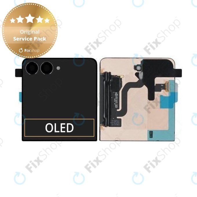 Samsung Galaxy Z Flip 7 F766B - LCD Kijelző + Érintőüveg (Sub) - GH82-37579A Genuine Service Pack