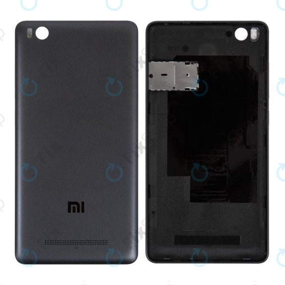 Xiaomi Mi4c - Akkumulátor Fedőlap (Black)