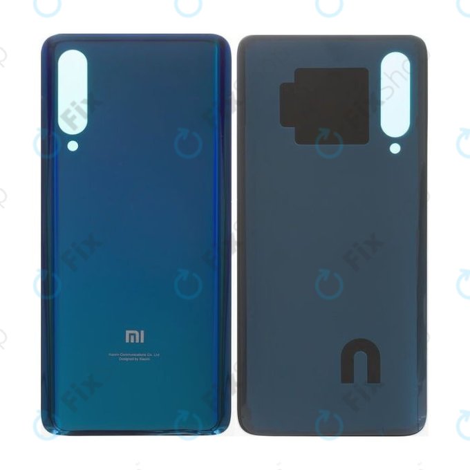 Xiaomi Mi 9 - Akkumulátor Fedőlap (Ocean Blue)