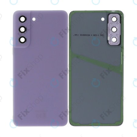 Samsung Galaxy S21 FE G990B - Akkumulátor Fedőlap Komplett (Lavender)