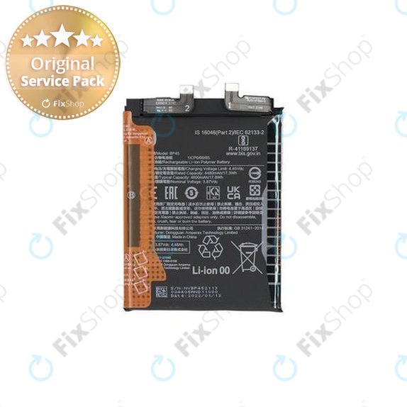 Xiaomi 12 Pro 2201122C 2201122G - Akkumulátor BP45 4600mAh - 460200009A1G Genuine Service Pack