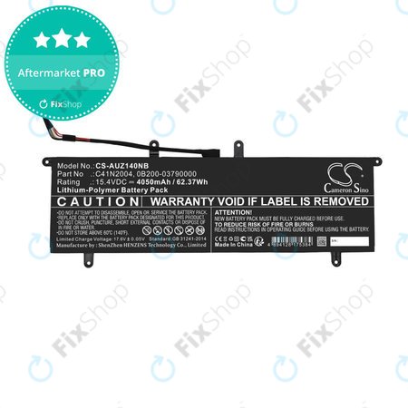 Akkumulátor Asus ZenBook DUO 14, 4050mAh, Li-Pol, 15.4V, C41N2004, HQ