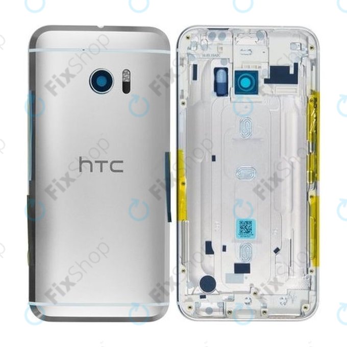 HTC 10 - Akkumulátor fedőlap (Glacier Silver)