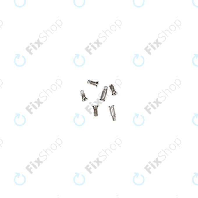 Apple MacBook Pro 13" Retina A1708, 15" Retina A1707 (Late 2016 - Mid 2017) - Készlet Alsó Csavarok (Silver)