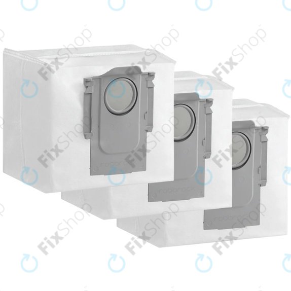 Porzsák, 3 db Roborock Q10 VF, VF+, V, V+, S5, S5+ készülékhez
