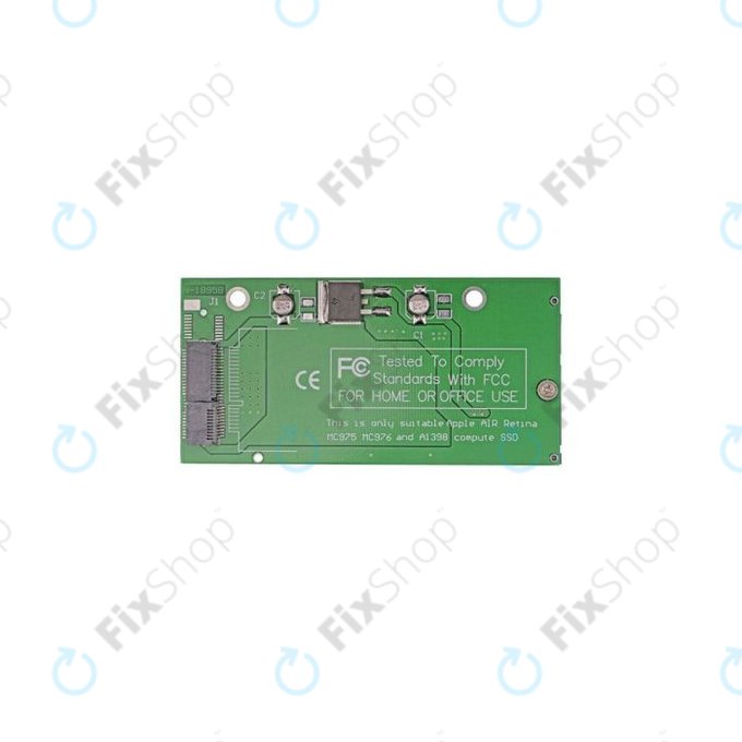Apple MacBook Pro 13" A1425, 15" A1398 (Mid 2012 - Late 2012) - SSD SATA Adapter (17+7 pin)