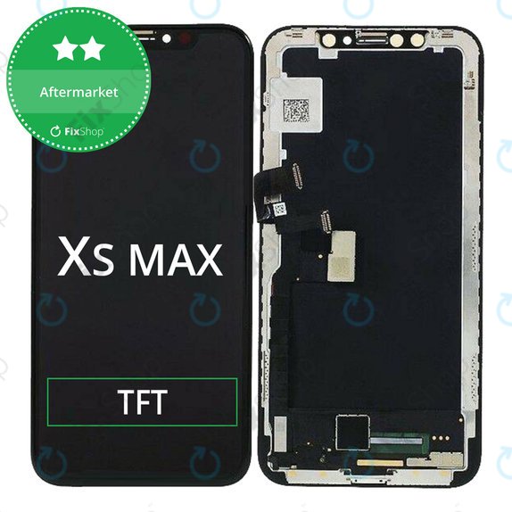 Kijelző iPhone XS Max, Érintőüveg kerettel